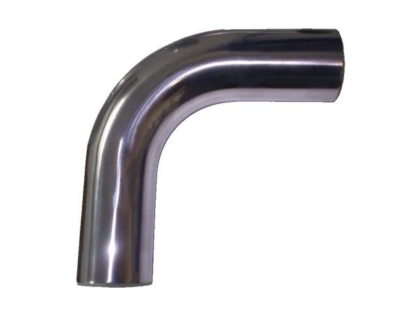 Alurohrbogen 90° ø 89mm - L 350mm - 2mm Wandstärke schweißbar