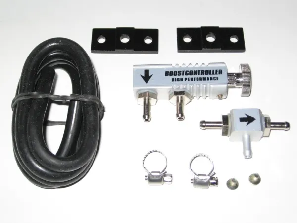 Boost Controller/Ladedruckregler mechanisch silber / Lila