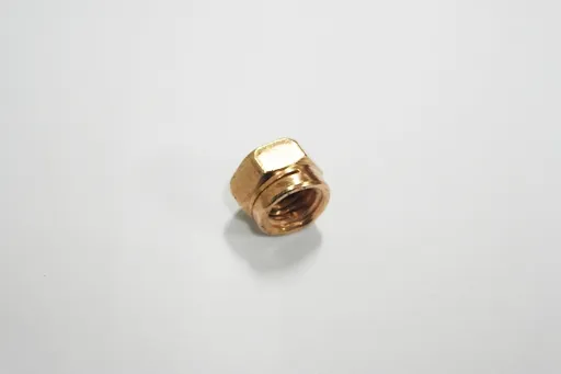 Kupfermutter M8 Muter aus Kupfer mit 12er Schlüsselweite SW