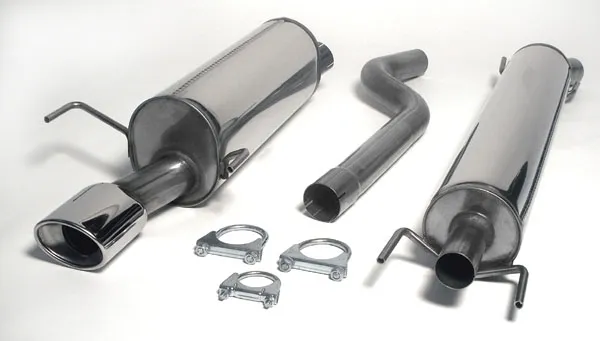 Sportauspuff Simons für Opel Astra H GTC Schrägheck ø 63,5mm aus Edelstahl mit EG-Genehmigung (eintragungsfrei)