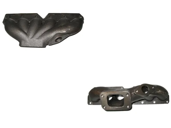 Turbokrümmer R32 V6 Golf 4 A3 3.2L Nickelguss T3 Flansch + 38mm Turbo Krümmer