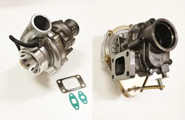 Turbolader GTR-485 HF (GT3076, GT30) 485PS 360° Renngelagert mit Wastegate T3 Flansch