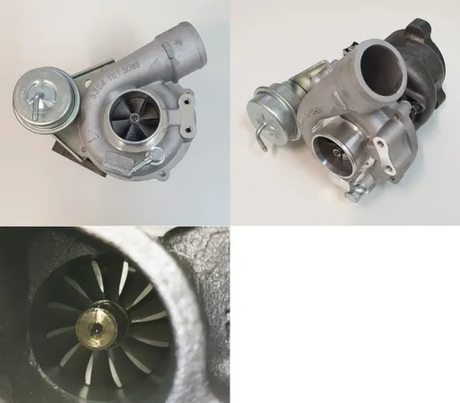 Turbolader upgrade K04-015 für Audi A4, A6 1.8T, Passat 1.8T bis 300PS Verdichterrad 60>46,5mm - Turbinenrad 50>42mm