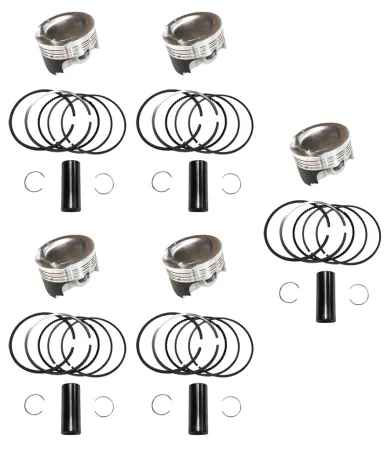 Wieseco Schmiedekolben Turbokolben Golf VR5 20v 81mm CR 8.5:1 20mm