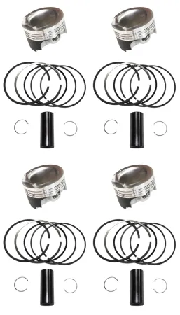 Wiseco Schmiedekolben Turbokolben Polo G40 1.3L 8v 75,5mm CR 8.0:1 20mm