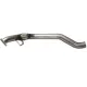 Hosenrohr Downpipe für Audi A4 A6 1.8T B6, Passat 1.8T 3BG/5B ø 76mm 3" aus Edelstahl