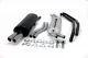 Simons Aluminierte Stahl Sportauspuffanlage 2x70 mm für BMW E30 320i/323i/325i Eintragungsfrei