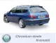 Simons Chromstahl Sportauspuff 100mm Rund für Peugeot 406 Kombi 3.0 V6