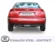 Simons Edelstahl Sportauspuffanlage 2x80 mm für Audi A4 (B5) 2WD Limousine/Avant/Kombi 2.4/2.6/2.8 EG-Genehmigung #1