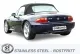 Simons Edelstahl Sportauspuffanlage 70x140 mm für BMW Z3 1.8, Roadster & Coupe