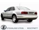 Simons Edelstahl Sportendtopf 2x80 mm für Audi A8 2WD/Quattro 2.5TDI/2.8/3.7/4.2I