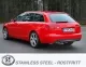 Simons Edelstahl Sportendtopf Duplex 2x80 mm für Audi A6 (C6) Quattro Limousine/Avant/Allroad/Kombi 2.4/2.8/3.0TFSi/3.2/4.2/2.0TDI/2.7TDI/3.0TDI
