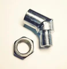 Einschweißmutter für Lambdasonde 45 Grad Adapter M18x1,5mm Edelstahl