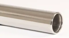 Endrohr 13 - 90mm rund gebördelt  Edelstahl