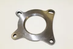 Hosenrohrflansch 2.0 TFSI aus Stahl ID ø 74mm für Audi A3 8P,  Seat Leon Cupra R, Golf 5, 6 R GTI