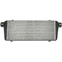 Ladeluftkühler 550x230x65mm Alu - Anschlüsse 57,5 mm außendurchmesser Ad intercooler bis 5 Bar