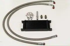 Ölkühlerkit VR6 komplett mit 19 Reihen Ölkühler schwarz