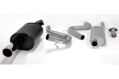 Simons Aluminierter Stahl Sportauspuff für Ford Mondeo MK 1