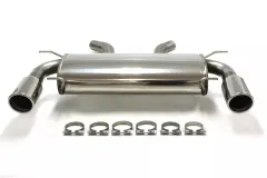 Simons Edelstahl Sportauspuffanlage Duplex 100 mm für BMW E93 335i