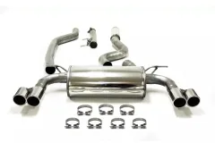 Simons Edelstahl Sportauspuffanlage Duplex 2x 80 mm für BMW F34 GT 320i