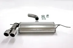 Simons Edelstahl Sportendtopf 2x80 mm für Audi A3 (8P) 2WD 1.4TFSi/2.0TFSi EG-Genehmigung