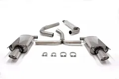 Simons Edelstahll Sportauspuff Duplex 90/120 mm + 90/120 mm oval für Opel Insignia Caravan 2WD 1.6T, 2.0T, 2.8T EG Betriebserlaubnis #1