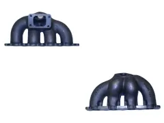 Turbokrümmer Spa 1.8T Nickelguss T3 Flansch + 38mm WG-Anschluss