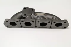 Upgrade Turbokrümmer 1.8T Nickelguss, geschlitzt, K03, K04, A4 A6, mit Teilegutachten nach § 19 abs.3 nr. 4 StVZO - Motor längs verbaut